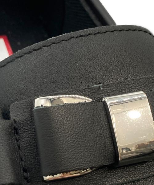 HUNTER（ハンター）HUNTER (ハンター) レインリボンローファー ブラック サイズ:23の古着・服飾アイテム