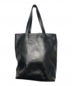 HIROKO HAYASHIヒロコ ハヤシ）の古着「レザーパンチングトート」｜ブラック