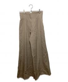 SATORU SASAKI（サトル ササキ）の古着「HIGH-WAIST WIDE PANTS」｜ベージュ