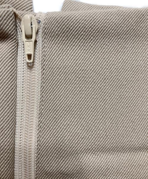 SATORU SASAKI（サトル ササキ）SATORU SASAKI (サトル ササキ) HIGH-WAIST WIDE PANTS ベージュ サイズ:1の古着・服飾アイテム