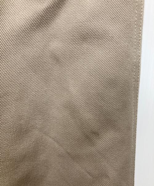 SATORU SASAKI（サトル ササキ）SATORU SASAKI (サトル ササキ) HIGH-WAIST WIDE PANTS ベージュ サイズ:1の古着・服飾アイテム