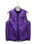 WILD THINGS（ワイルドシングス）の古着「REVERSIBLE BELAY VEST」｜パープル×ホワイト