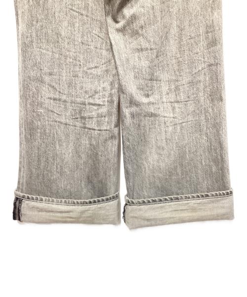 UNGRID（アングリッド）UNGRID (アングリッド) 再構築デニムパンツ グレー サイズ:25の古着・服飾アイテム