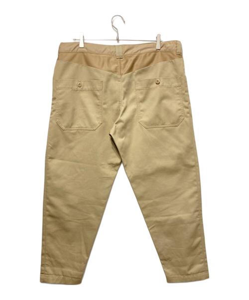 GANRYU（ガンリュウ）GANRYU (ガンリュウ) チノパン ベージュ サイズ:Lの古着・服飾アイテム