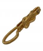 GUCCIグッチ）の古着「ロープデザインキーリング」｜ゴールド