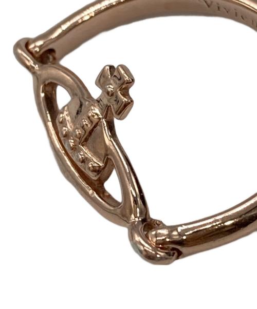 Vivienne Westwood（ヴィヴィアンウエストウッド）Vivienne Westwood (ヴィヴィアンウエストウッド) VENDOME リング ピンクゴールド サイズ:XSの古着・服飾アイテム