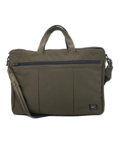 PORTER（ポーター）PORTER (ポーター) ビジネスバッグ カーキの古着・服飾アイテム