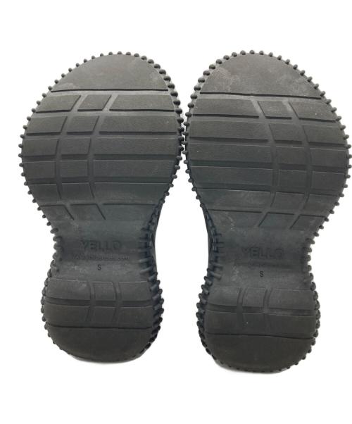 YELLO（イエロ）YELLO (イエロー) GILL PLATFORM SANDALS ブラック サイズ:Ｓの古着・服飾アイテム