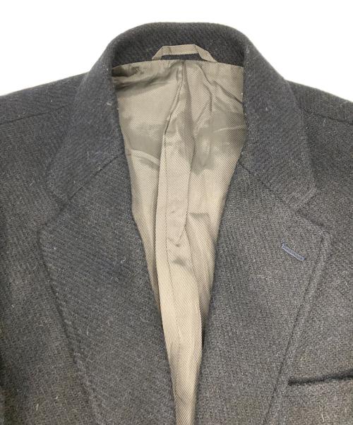 Eddie Bauer（エディーバウアー）Eddie Bauer (エディーバウアー) Harris Tweed (ハリスツイード) ウール2Bジャケット ネイビー サイズ:Mの古着・服飾アイテム