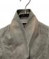 中古・古着 UNDERCOVER (アンダーカバー) 丸襟ステッチジャケット グレー サイズ:2：9000円