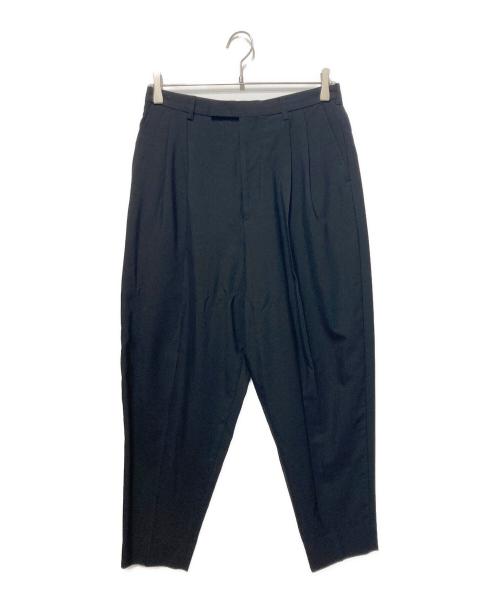 LAD MUSICIAN（ラッドミュージシャン）LAD MUSICIAN (ラッドミュージシャン) WOOL GABARDINE 2T TAPERED SLIM ブラック サイズ:42の古着・服飾アイテム