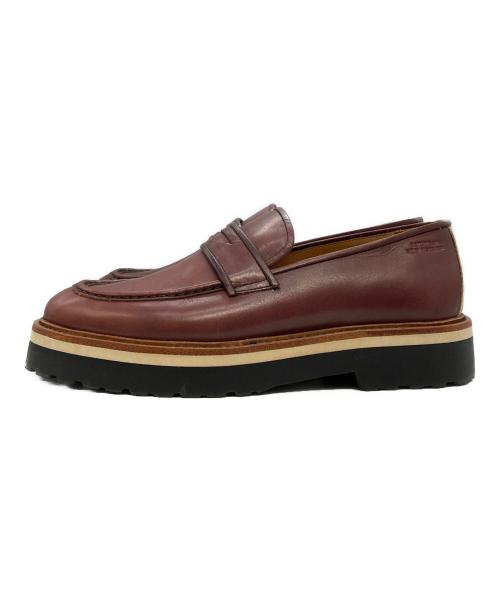 Saturdays NYC（サタデーズ ニューヨーク）Saturdays NYC (サタデーズ ニューヨーク) IDRIS LOAFER レッド サイズ:9の古着・服飾アイテム