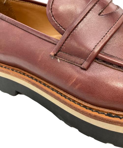 Saturdays NYC（サタデーズ ニューヨーク）Saturdays NYC (サタデーズ ニューヨーク) IDRIS LOAFER レッド サイズ:9の古着・服飾アイテム