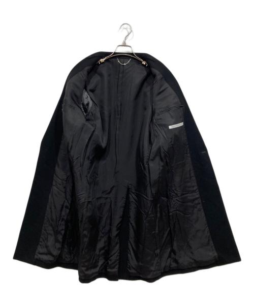 JOHN LAWRENCE SULLIVAN（ジョン ローレンス サリバン）JOHN LAWRENCE SULLIVAN (ジョン ローレンス サリバン) チェスターコート ブラック サイズ:38の古着・服飾アイテム