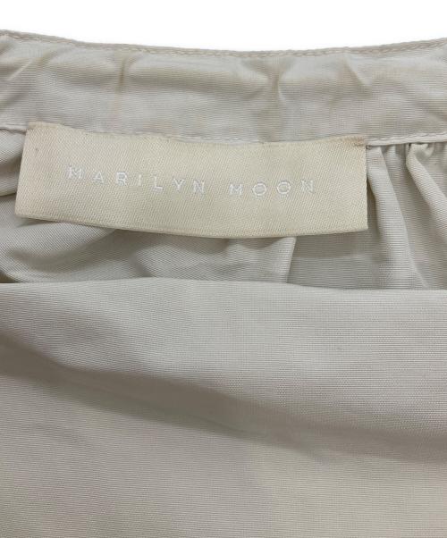 MARILYN MOON（マリリンムーン）MARILYN MOON (マリリンムーン) プリーツデザインブルゾン アイボリー サイズ:なしの古着・服飾アイテム