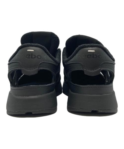 REEBOK（リーボック）REEBOK (リーボック) Maison Margiela (メゾンマルジェラ) クラシックレザー タビスニーカーサンダル ブラック サイズ:27の古着・服飾アイテム