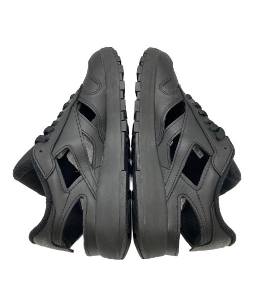 REEBOK（リーボック）REEBOK (リーボック) Maison Margiela (メゾンマルジェラ) クラシックレザー タビスニーカーサンダル ブラック サイズ:27の古着・服飾アイテム