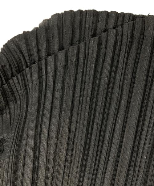 PLEATS PLEASE（プリーツプリーズ）PLEATS PLEASE (プリーツプリーズ) THICKER BOUNCE / プリーツパンツ ブラック サイズ:3の古着・服飾アイテム