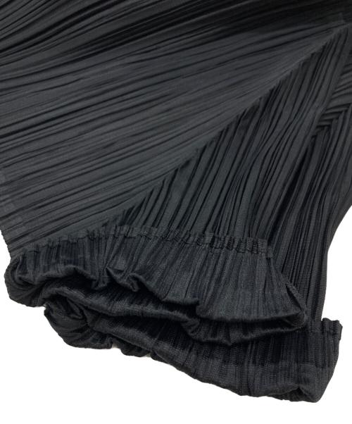 PLEATS PLEASE（プリーツプリーズ）PLEATS PLEASE (プリーツプリーズ) THICKER BOUNCE / プリーツパンツ ブラック サイズ:3の古着・服飾アイテム