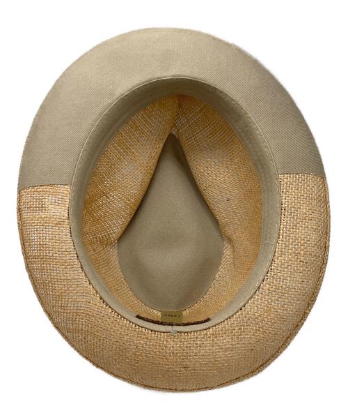 STETSON（ステットソン）STETSON (ステットソン) ハット ベージュ サイズ:largeの古着・服飾アイテム