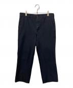 COMME des GARCONS HOMME PLUSコムデギャルソンオムプリュス）の古着「クロップドパンツ」｜ブラック