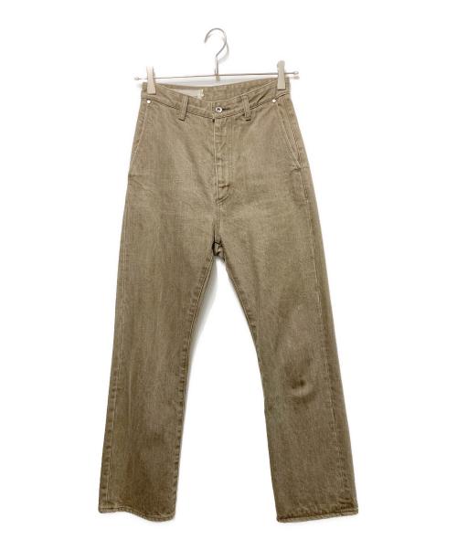 JOICEADDED（ジョイスアディッド）JOICEADDED (ジョイスアディッド) 5PK Denim Trousers カーキ サイズ:1の古着・服飾アイテム