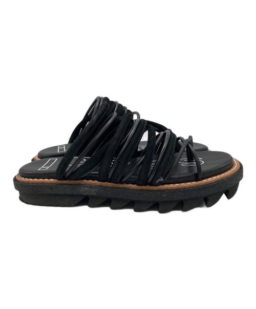 sacai（サカイ）sacai (サカイ) TUBE Strap Sandals ブラック サイズ:37の古着・服飾アイテム