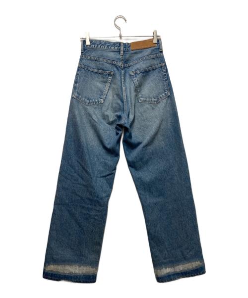 INSCRIRE（アンスクリア）INSCRIRE (アンスクリア) Denim Baggy Pants インディゴ サイズ:28の古着・服飾アイテム