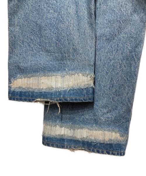 INSCRIRE（アンスクリア）INSCRIRE (アンスクリア) Denim Baggy Pants インディゴ サイズ:28の古着・服飾アイテム