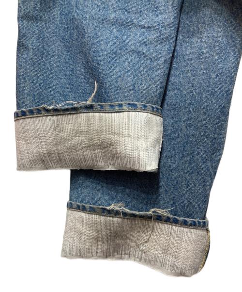 INSCRIRE（アンスクリア）INSCRIRE (アンスクリア) Denim Baggy Pants インディゴ サイズ:28の古着・服飾アイテム