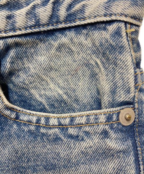 INSCRIRE（アンスクリア）INSCRIRE (アンスクリア) Denim Baggy Pants インディゴ サイズ:28の古着・服飾アイテム