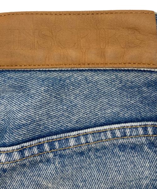 INSCRIRE（アンスクリア）INSCRIRE (アンスクリア) Denim Baggy Pants インディゴ サイズ:28の古着・服飾アイテム