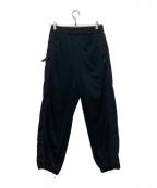 PHEENYフィーニー）の古着「Primeflex mesh gathered pants」｜ブラック