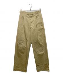 6(ROKU) BEAUTY&YOUTH（ロク ビューティーアンドユース）の古着「コットン チノ パンツ」｜ベージュ