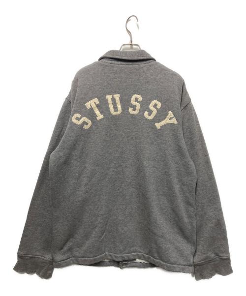OLD STUSSY（オールドステューシー）OLD STUSSY (オールドステューシー) 90’S スウェットスタジャン グレー サイズ:Mの古着・服飾アイテム