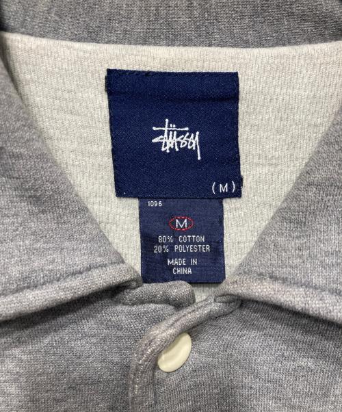 OLD STUSSY（オールドステューシー）OLD STUSSY (オールドステューシー) 90’S スウェットスタジャン グレー サイズ:Mの古着・服飾アイテム