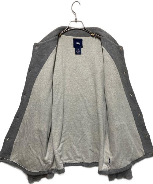 OLD STUSSY（オールドステューシー）OLD STUSSY (オールドステューシー) 90’S スウェットスタジャン グレー サイズ:Mの古着・服飾アイテム