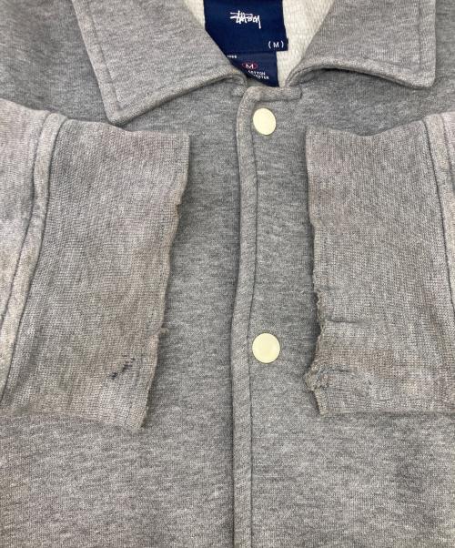 OLD STUSSY（オールドステューシー）OLD STUSSY (オールドステューシー) 90’S スウェットスタジャン グレー サイズ:Mの古着・服飾アイテム