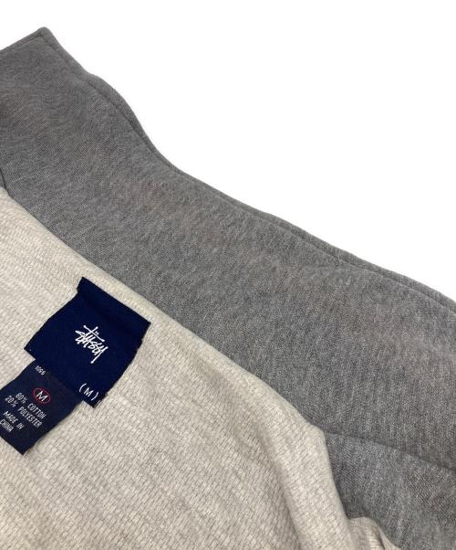 OLD STUSSY（オールドステューシー）OLD STUSSY (オールドステューシー) 90’S スウェットスタジャン グレー サイズ:Mの古着・服飾アイテム