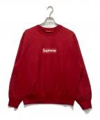 SUPREMEシュプリーム）の古着「Washed Box Logo Crewneck」｜レッド