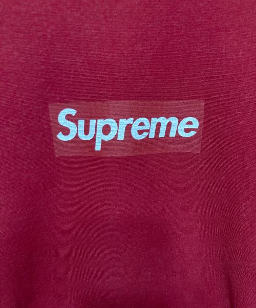SUPREME（シュプリーム）SUPREME (シュプリーム) Washed Box Logo Crewneck レッド サイズ:Mの古着・服飾アイテム