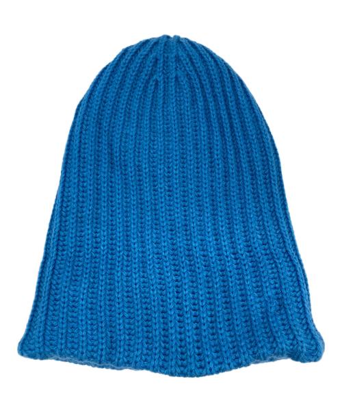 SUPREME（シュプリーム）SUPREME (シュプリーム) Classic Logo Chunky Ribbed Beanie ブルーの古着・服飾アイテム