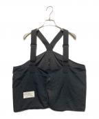 MOUNTAIN RESEARCHマウンテンリサーチ）の古着「Flower Carrier Half Vest」｜ブラック