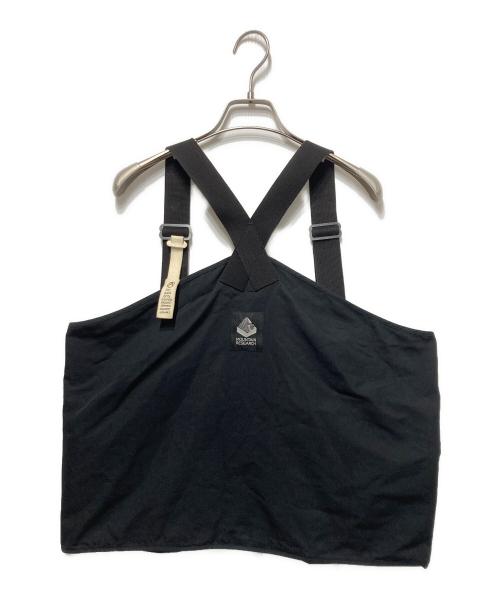 MOUNTAIN RESEARCH（マウンテンリサーチ）MOUNTAIN RESEARCH (マウンテンリサーチ) Flower Carrier Half Vest ブラック サイズ:FREEの古着・服飾アイテム