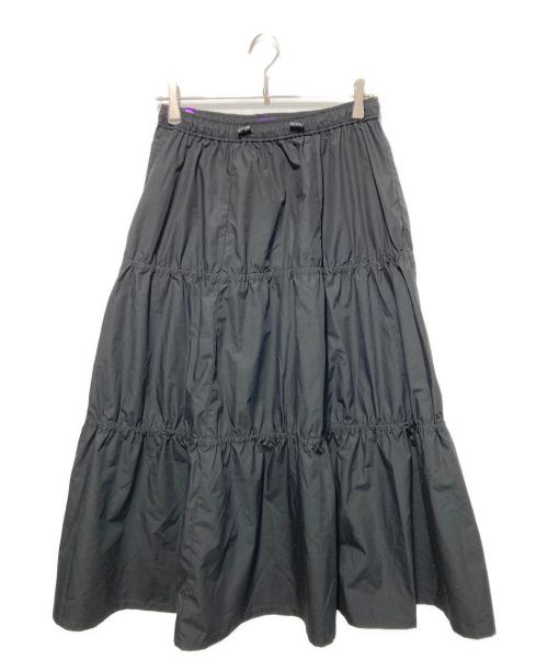THE NORTHFACE PURPLELABEL（ザ・ノースフェイス パープルレーベル）THE NORTHFACE PURPLELABEL (ザ・ノースフェイス パープルレーベル) 65/35 Field Tiered Skirt ブラック サイズ:Mの古着・服飾アイテム
