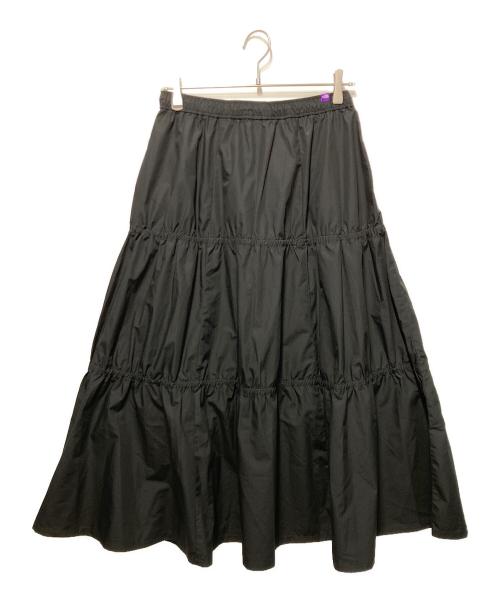 THE NORTHFACE PURPLELABEL（ザ・ノースフェイス パープルレーベル）THE NORTHFACE PURPLELABEL (ザ・ノースフェイス パープルレーベル) 65/35 Field Tiered Skirt ブラック サイズ:Mの古着・服飾アイテム