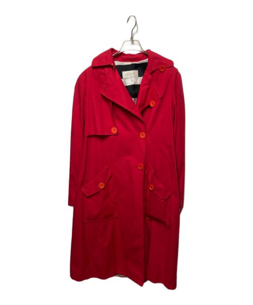 VALENTINO（ヴァレンティノ）VALENTINO (ヴァレンティノ) トレンチコート レッド サイズ:40の古着・服飾アイテム