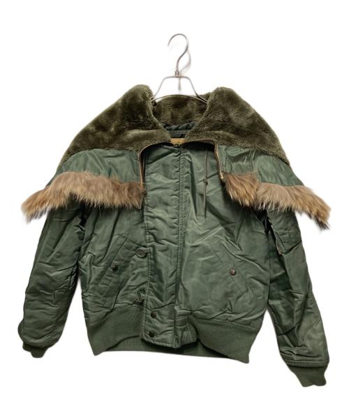 AVIREX（アヴィレックス）AVIREX (アヴィレックス) FRANK (フランク) N-2B型フライトジャケット カーキ サイズ:Mの古着・服飾アイテム
