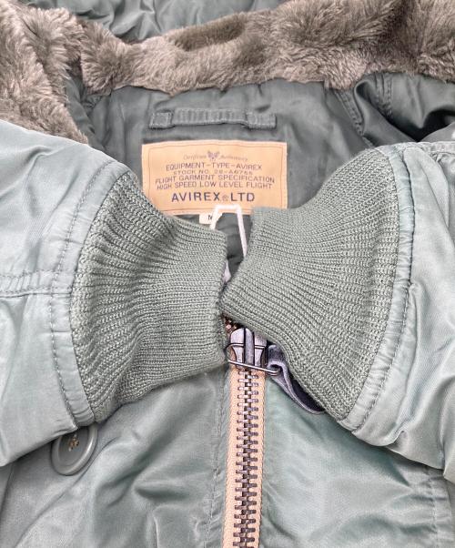 AVIREX（アヴィレックス）AVIREX (アヴィレックス) FRANK (フランク) N-2B型フライトジャケット カーキ サイズ:Mの古着・服飾アイテム