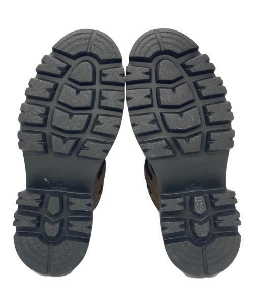 PLAN C（プランシー）PLAN C (プランシー) キルテッドブーツ ブラウン サイズ:40の古着・服飾アイテム